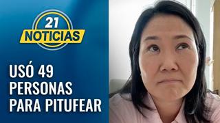 Keiko Fujimori usó a 49 personas para pitufear [VIDEO]