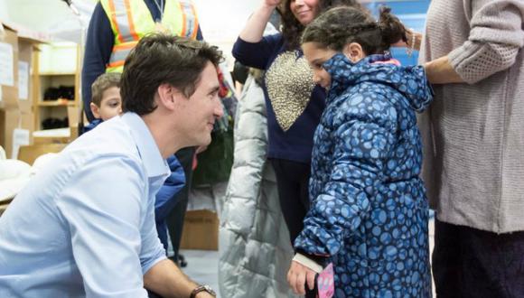Durante la gestión de Justin Trudeau, 39671 refugiados han ingresado a Canadá. (Foto: Twitter Justin Trudeau)