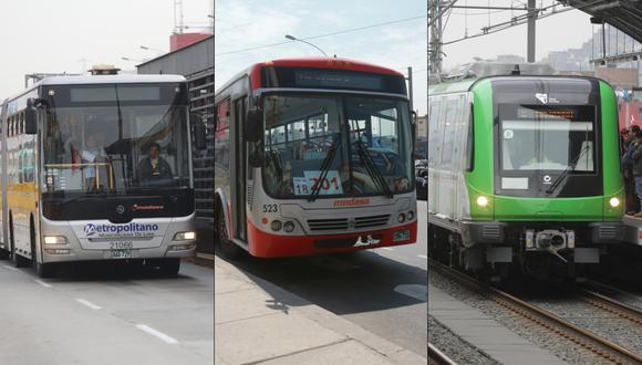 ATU detalla cuáles serán los horarios de los servicios del Metropolitano, Metro de Lima y Corredores Complementarios durante los feriados del 8 y 9 de diciembre. (Foto: El Comercio)
