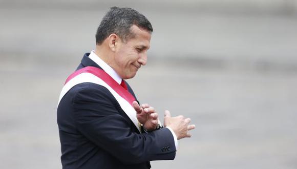 Ollanta Humala lleva 4 años en el poder. (Perú21)