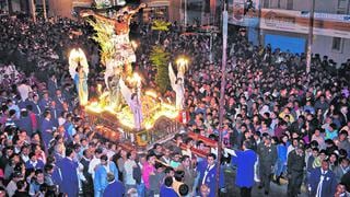 Semana Santa: El turismo religioso mueve unos 250 mil visitantes este año