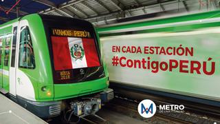 Metro de Lima se suma a la fiebre por el partido de la selección peruana frente a Argentina