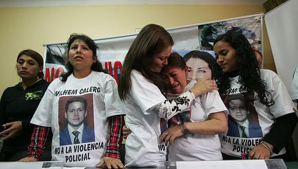 Parientes de Wilhem Calero denunciaron abuso policial. (Perú21)