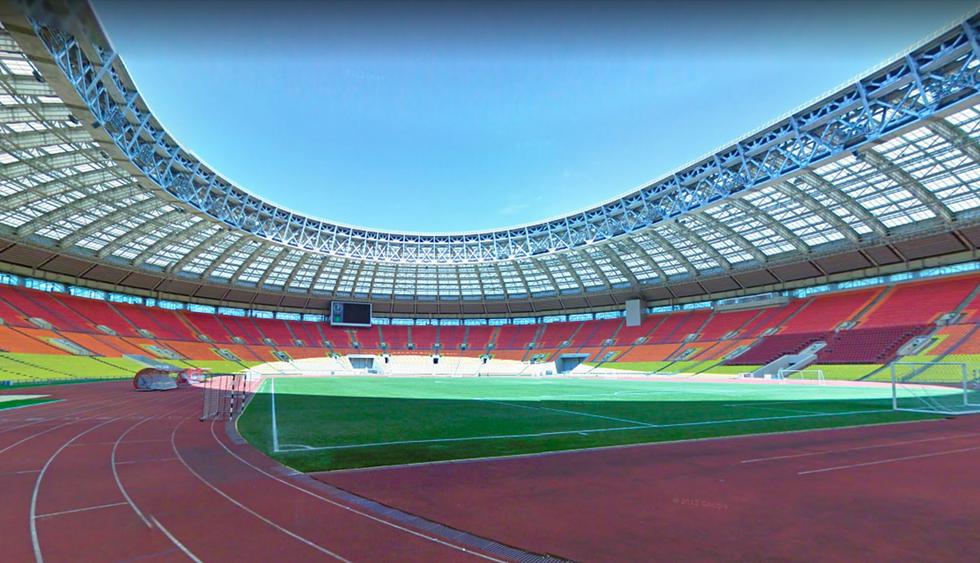 La gran final Francia vs. Croacia se jugará en un estadio que tú puedes recorrer gracias a la aplicación móvil. (Foto: Google Maps)