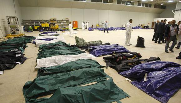 TRAGEDIA. “Todavía quedan muchos cadáveres. No podemos decir cuántos”, señaló un socorrista. (Reuters)