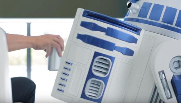 YouTube: Aqua R2D2, conoce el mini refrigerador que todo fan de Star Wars quisiera tener. (YouTube)