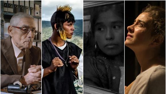 Algunas de las candidatas latinoamericanas a Mejor película internacional en los Oscar 2021: "El agente topo" (Chile), "Ya no estoy aquí" (México), "Canción sin nombre" (Perú) y "Los sonámbulos" (Argentina). (Foto: Motto Pictures/Netflix/Digicine)