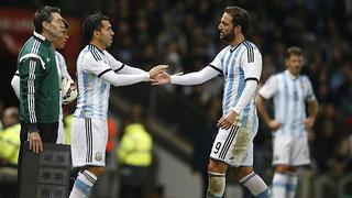 ‘Tata’ Martino indeciso entre Tevez, Higuaín y Agüero para acompañar a Messi