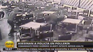 Cercado de Lima: Mataron a policía por intentar frustrar robo en pollería