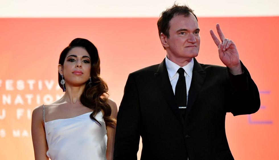 Quentin Tarantino y su espos Daniella Pick esperan a su primer hijo. (Foto: AFP)