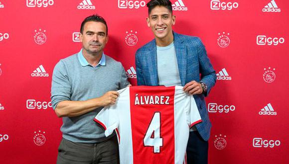 Edson Álvarez firmó contrato con Ajax por cinco temporadas. (Foto: Ajax)