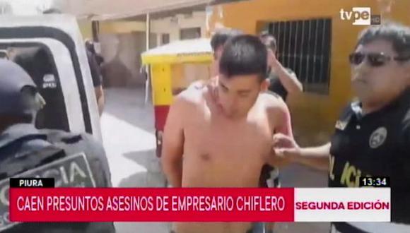 Los sujetos fueron detenidos por la Policía en Piura. (TV Perú)