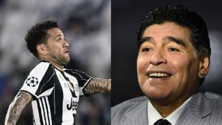 Dani Alves sobre Diego Maradona: "No es un ejemplo para los jóvenes"