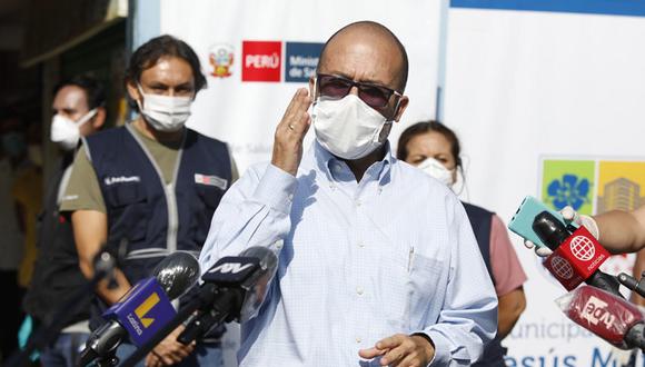 Ministro de Salud dijo que aún se evalúa uso obligatorio de guantes en mercados. (Foto: GEC)