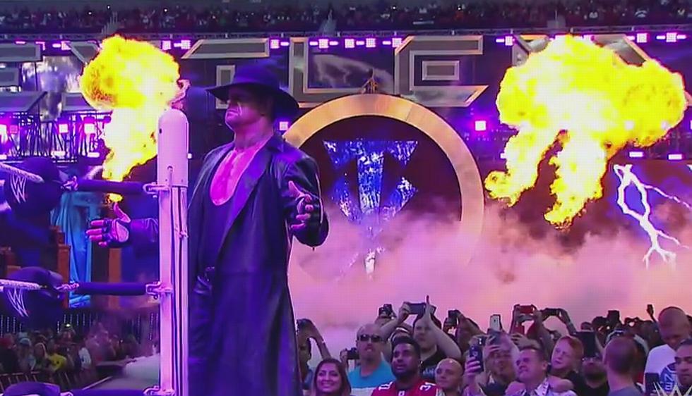The Undertaker reapareció en la WWE. (Facebook The Undertaker)