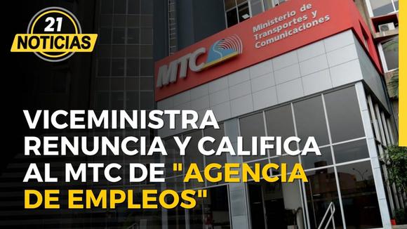 Deputy Minister resigns and qualifies the MTC as "employment agency"