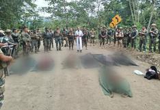 PNP extendió sus condolencias por los siete suboficiales asesinados en el VRAEM
