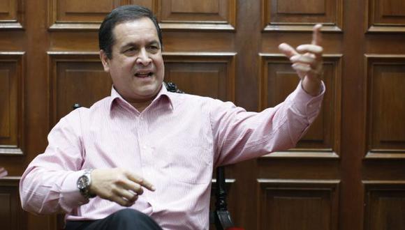 Luis Iberico se asegura en el presidencia del Congreso. (Perú21)