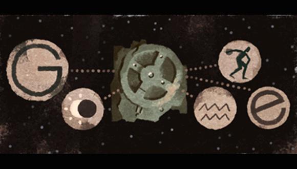 Google: ¿Qué es el enigmático 'mecanismo de Antikythera', el nuevo 'doodle' del buscador? (Captura)