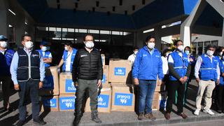 Cusco: Ejecutivo llevó 19 toneladas de ayuda médica e inspeccionó hospitales por COVID-19