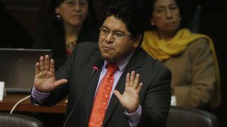 Rennán Espinoza: “Mucha deslealtad hay en la política”