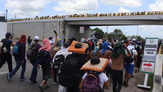 México: dos nuevas caravanas con 4.300 migrantes parten a pie desde la frontera sur