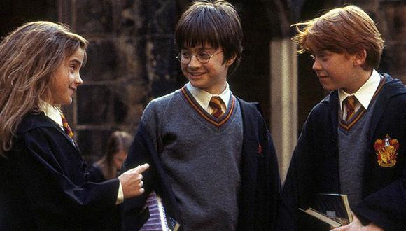 Durante el rodaje de “Harry Potter y la Piedra Filosofal” (2001), los protagonistas tenían 10 años. (Foto: WB)