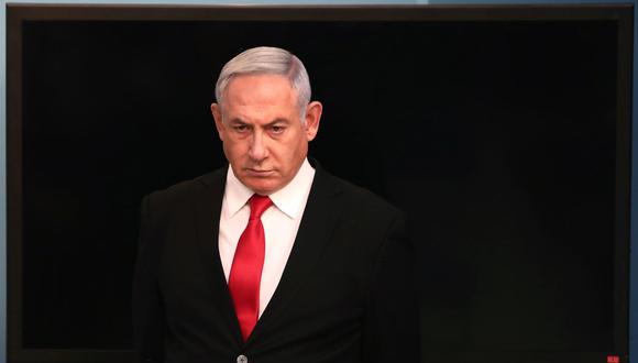 El primer ministro israelí, Benjamin Netanyahu, se encuentra en confinamiento preventivo. (Foto: AFP/Gali Tibbon)