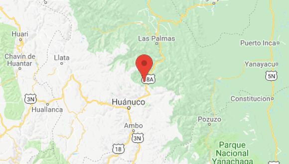 El epicentro de este movimiento telúrico se registró a 26 kilómetros al noreste de Panao, en Huánuco  (Foto: IGP)