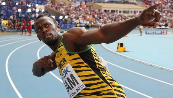 EL MÁS GRANDE. Bolt sumó ocho preseas de oro y dos de plata. (AFP)