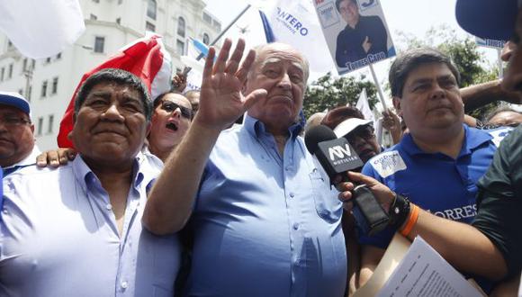 Ántero Flores-Aráoz le dijo adiós a sus aspiraciones de llegar a la presidencia. Se quedó en primera vuelta. (Atoq Ramón)