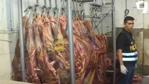La carne de caballo se vendía como carne de res. (Foto: captura TV)