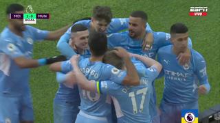 Manchester City vs. Manchester United: De Bruyne anota el 1-0 de los ‘Ciudadanos’