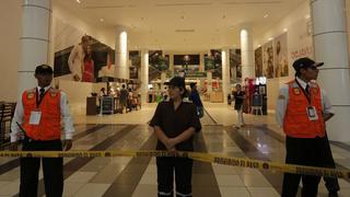Se registró amago de incendio en el centro comercial Jockey Plaza