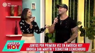 Sebastián Lizarzaburu y Andrea San Martín aparecen en ‘América Hoy’ y hablan de su relación [VIDEO] 