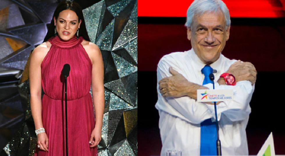 El propio presidente Sebastián Piñera felicitó a actores, director y producción de 'Mujer fantástica', filme chileno que se llevó el Oscar. (Getty)