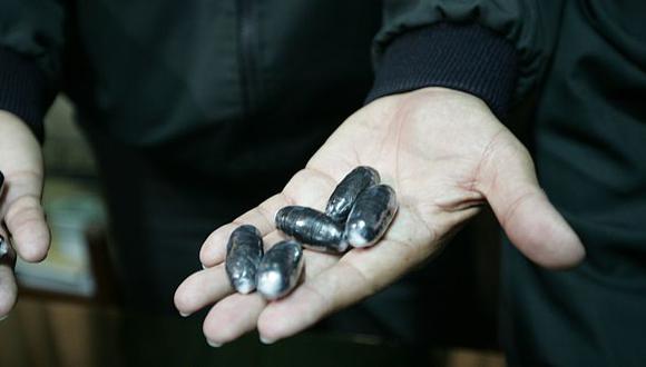 La ingesta de cápsulas de droga es uno de los métodos más comunes, informó la Dirandro. (USI)