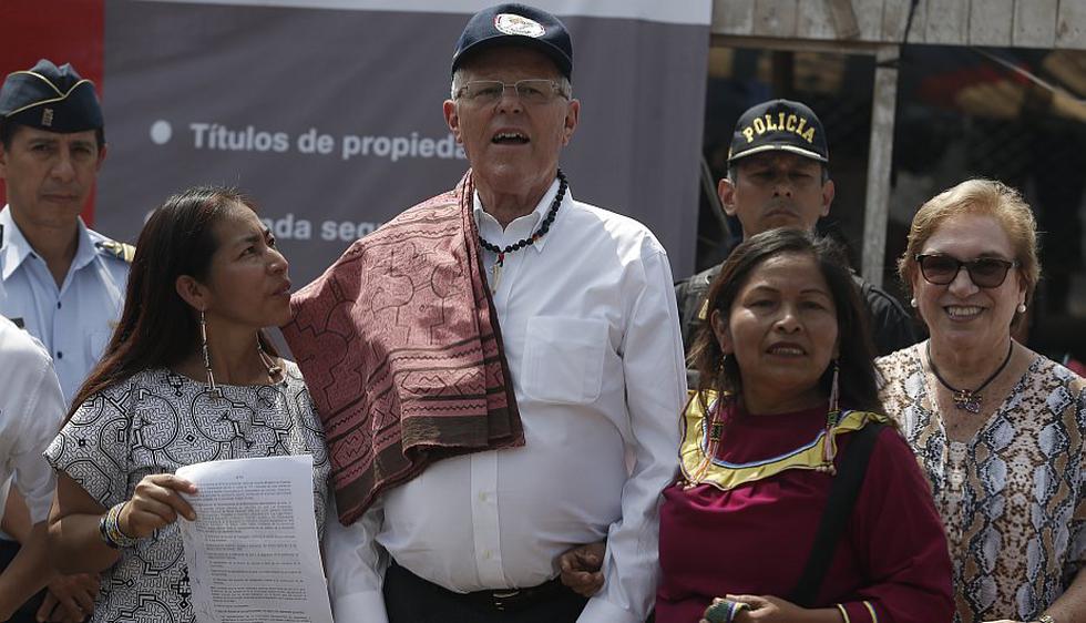 Pedro Pablo Kuczynski prometió la construcción de un nuevo Cantagallo. (Atoq Ramón/Perú21)
