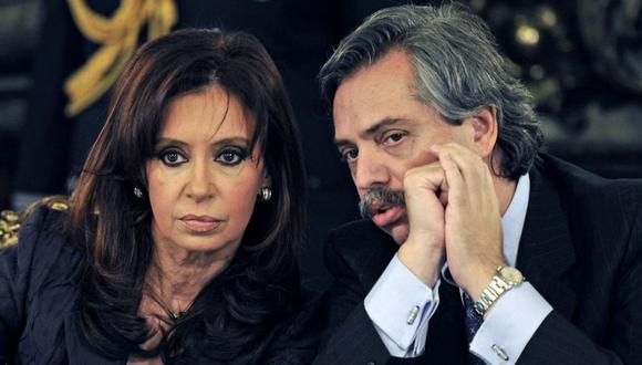 Alberto Fernández  es candidato a la presidencia con Kirchner como compañera de fórmula. (Foto: AFP)