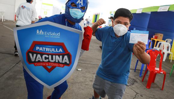 EsSalud dispone de diez vacunatorios en Lima y el Callao donde los niños asegurados y no asegurados pueden aplicarse el antígeno contra el coronavirus. (Essalud)