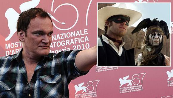 Quentin Tarantino defendió película de Johnny Depp. (AFP/AP)