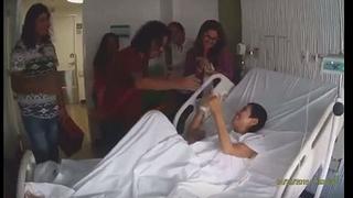 Falleció Tania, fanática de banda nacional Amén, que recibió sorpresa en clínica [FOTOS y VIDEO]