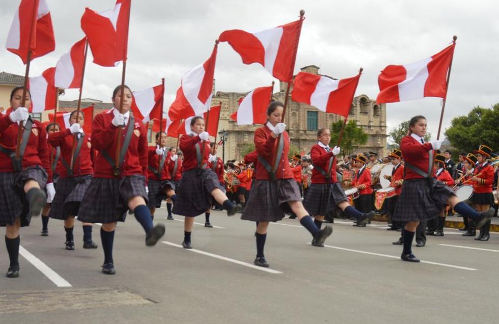 Desfile escolar de Fiestas Patrias fue suspendida en la región Junín. (USI)