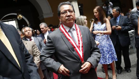 MANO DURA. El fiscal de la Nación interino, Pablo Sánchez, viene revisando todos los actos de Ramos Heredia. (César Fajardo)