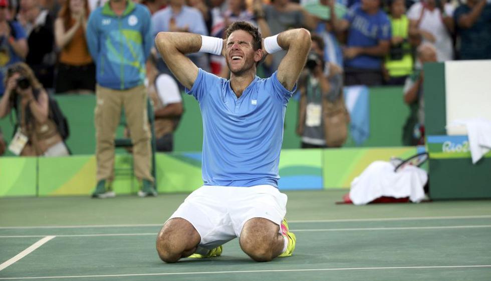 Juan Martín del Potro venció a Rafael Nadal y jugará la final de Río 2016 ante Andy Murray. (Reuters)