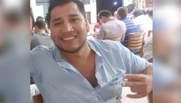 El joven empresario Junior Alvarado Velásquez se encuentra desaparecido