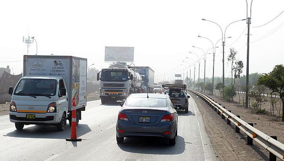 La Municipalidad de Lima propuso a Rutas de Lima un nuevo trazo para la ampliación de la autopista Ramiro Prialé para viabilizar la ejecución de las obras. (Foto: GEC)<br>