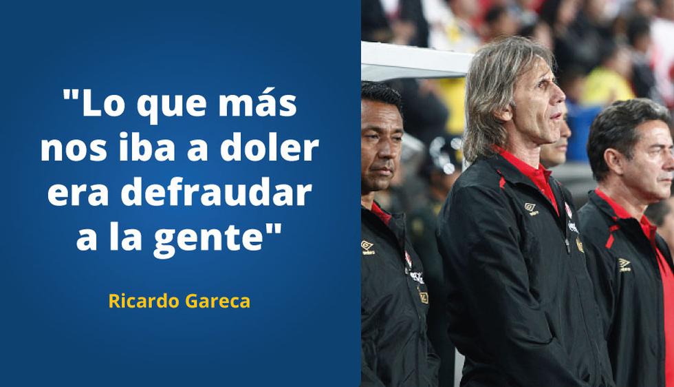 Ricardo Gareca habló en conferencia de prensa luego del partido contra Nueva Zelanda.