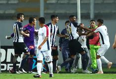 Leao Butrón y José Luján se fueron a los golpes tras final del partido | VIDEO