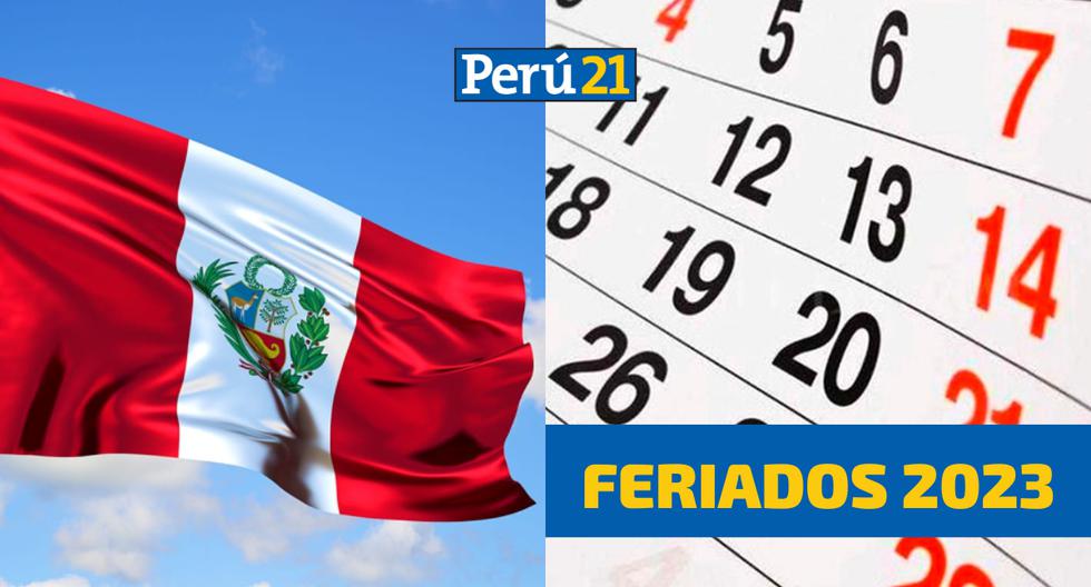 ¿Cuáles son los feriados en Perú para el 2023? Agarra tu agenda y anota